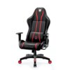 Fotel DIABLO CHAIRS X-One 2.0 Normal Size Czarno-czerwony Dopuszczalna waga [kg] 136