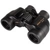 Czarna lornetka z widocznym napisem "Nikon Action 7x35 EX" na obudowie, posiada centralne pokrętło do regulacji ostrości. Obiektywy i okulary są skierowane w przeciwnych kierunkach, a powierzchnia lornetki ma matowe wykończenie.