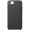 Etui APPLE Leather Case do iPhone 7/8/SE 2020/SE 2022 Czarny