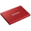 Dysk SAMSUNG Portable T7 2TB USB 3.2 Gen. 2 SSD Czerwony Pojemność dysku 2 TB