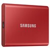 Dysk SAMSUNG Portable T7 1TB USB 3.2 Gen. 2 SSD Czerwony Typ dysku Zewnętrzny