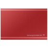 Dysk SAMSUNG Portable T7 1TB USB 3.2 Gen. 2 SSD Czerwony Rodzaj dysku SSD