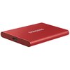 Dysk SAMSUNG Portable T7 1TB USB 3.2 Gen. 2 SSD Czerwony Maksymalna prędkość odczytu [MB/s] 1050