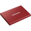 Dysk SAMSUNG Portable T7 500GB USB 3.2 Gen. 2 SSD Czerwony Typ dysku Zewnętrzny
