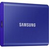 Dysk SAMSUNG Portable T7 500GB USB 3.2 Gen. 2 SSD Niebieski Typ dysku Zewnętrzny