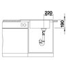 Zlewozmywak BLANCO Elon XL 6 S 524844 Antracyt Głębokość [cm] 50