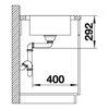 Zlewozmywak BLANCO Dinas XL 6 S Compact 525120 Stal szczotkowana Typ Wpuszczany