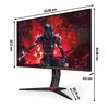 Monitor AOC 24G2ZE 23.8" 1920x1080px IPS 240Hz 0.5 ms [MPRT] Przeznaczenie Dla gracza