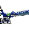 Rower miejski ATALA Folding 1B 16 cali damski Niebiesko-zielony Koszyk Nie