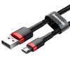 Kabel USB - Micro USB BASEUS Cafule Metal 3 m Czarno-czerwony Rodzaj Kabel