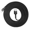 Kabel USB - Lightning BASEUS Cafule 3 m Czarno-szary