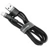 Kabel USB - Lightning BASEUS Cafule 3 m Czarno-szary Typ USB-A - Lightning