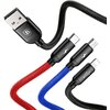 Kabel USB - Lightning - Micro USB BASEUS CAMLT-ASY01 0.3 m Rodzaj Kabel