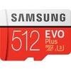 Karta pamięci SAMSUNG microSDXC Evo Plus 512GB Adapter w zestawie Tak