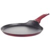 Patelnia BERLINGER HAUS do naleśników Metallic Line Burgundy Edition BH 1272N 25 cm