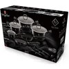 Zestaw garnków BERLINGER HAUS Black Silver Collection BH-6155 (15 elementów) Przeznaczenie Kuchnie ceramiczne