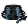 Zestaw garnków BERLINGER HAUS Metallic Line Aquamarine Edition BH/6146 (9 elementów) Przeznaczenie Kuchnie ceramiczne