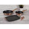 Zestaw patelni BERLINGER HAUS Rose Gold Edition BH/1669 (3 elementy) Rodzaj Zestaw patelni
