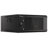 Szafa RACK LANBERG 19" 4U WFFA-5604-10B 570 x 600 mm, Wisząca Czarny