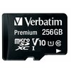 Karta pamięci VERBATIM microSDXC 256GB Klasa prędkości Klasa 10
