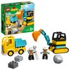 LEGO 10931 DUPLO Ciężarówka i koparka gąsienicowa