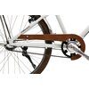 Rower miejski BOTTECCHIA Urban Town 3B 26 cali damski Biały mat Wyposażenie Dzwonek
