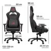 Fotel ASUS ROG Chariot Core Czarny Regulacja podłokietników Góra - dół