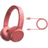 Słuchawki nauszne PHILIPS TAH4205RD Czerwony Typ słuchawek Nauszne
