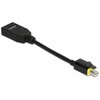 Adapter Mini Displayport - Displayport DELOCK 15 cm Gniazdo DisplayPort żeński