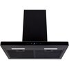 Okap VDB T-Look 60 Czarny 640m3/h 60dB klasa B