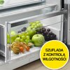 Lodówka ELECTROLUX LRC5ME38X2 186cm Srebrna Położenie zamrażarki Brak