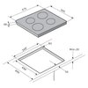 Płyta ceramiczna SAMSUNG CTR164NC01 Rodzaj płyty Elektryczna