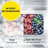 Lodówka HISENSE RB390N4AC2 No frost 186cm Srebrna Bezszronowa (No Frost) Pełny No Frost