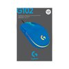 Mysz LOGITECH G102 Lightsync Niebieski Typ myszy Optyczna