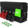 Przetwornica GREENCELL 24V na 230V 1500W/3000W Modyfikowana sinusoida