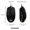 Mysz LOGITECH G203 Czarny Profil myszy Uniwersalny