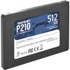Dysk PATRIOT P210 512GB SSD Pojemność dysku 512 GB