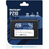 Dysk PATRIOT P210 512GB SSD Maksymalna prędkość odczytu [Mb/s] 520
