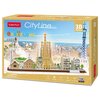 Puzzle 3D CUBIC FUN City Line Barcelona MC256H (186 elementów)