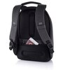 Plecak na laptopa XD DESIGN Bobby Hero Small 13.3 cali Czarny Rodzaj zamknięcia Zamek błyskawiczny
