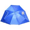 Parasol plażowy ROYOKAMP XXL 240 cm Niebieski Materiał Poliester