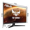 Monitor ASUS TUF Gaming VG328H1B 31.5" 1920x1080px 165Hz 1 ms [MPRT] Curved Przeznaczenie Dla gracza