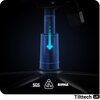 Fotel DIABLO CHAIRS X-Gamer 2.0 Normal Size Czarny Rekomendowany wzrost [cm] 150 - 180