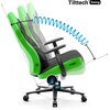 Fotel DIABLO CHAIRS X-Gamer 2.0 Normal Size Czarno-zielony Podświetlenie RGB Nie
