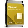 Dysk WD Gold 18TB 3.5" SATA III HDD Pojemność dysku 18 TB