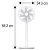 Wentylator XIAOMI Mi Smart Standing Fan 1C Liczba poziomów mocy 3