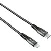 Kabel USB-C - Lightning TRUST Keyla Strong MFi 1m Czarny Długość [m] 1