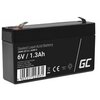 Akumulator GREEN CELL AGM13 1.3Ah 6V