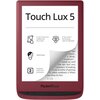 Czytnik e-booków POCKETBOOK 628 Touch Lux 5 Bordowy