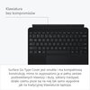 Klawiatura MICROSOFT Surface Go Type Cover Czarny Touchpad Tak